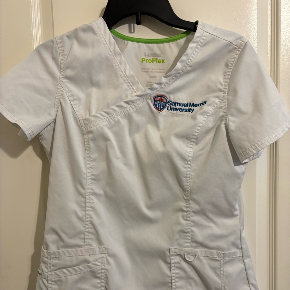 Samuel Merritt scrub top